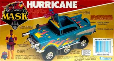 Masque Kenner Canon Hurricane - Figurine Vintage - Occasion