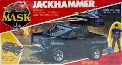 Véhicule 4x4 Jackhammer Kenner 1985 - Masque, Jouet Vintage, Occasion